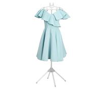 Bsbkoj Garment Steamer Rack, Adjustable Telescopic Ironing Stand, Folding Clothes Holder for Travel Laundry Home Use, Premium Metal Build, Indoor Closet Bedroom Apartment Ironing Organizer