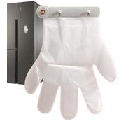 Bsbkoj Glove Dispenser Wall Mounted, Hanging Mitten Storage with Clips, Multifunctional Glove Holder with 100 Pieces for Household and Catering