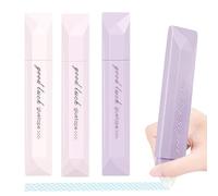 Bsbkoj Glue Tape Roller | 4-Piece Removable Adhesive,Kids Scrapbook Double Sided Tape Roller | for Home Classroom Crafting Art Projects Card Making Kids Adults