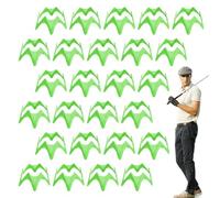 Bsbkoj Golf Tees, Indoor Golf Tees, 30 x Simulator Golfer Balls Training Tees, Golf Practice for Home, Outdoor, Indoor, Winter Lawn, Driving Area