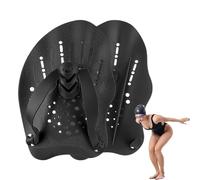 Bsbkoj Hand Paddle for Swimming, Pool Swimming Training Equipment with Adjustable Straps Swimming Training Paddle for Children, Adults, Women and Men, for the Swimming Pool and Open