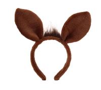 Bsbkoj Headband for Face Wash, Plush Horse Ears Design Headpiece, Beauty Make-Up Headband for Styling, For Parties, Stage Performances, Travel, Holiday, Home, Spa, Wellness