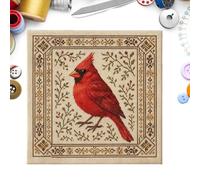Bsbkoj Hummingbird Embroidery Set with Floral Pattern, Artistic Accessories for Beginners, Crafts, Holidays, Home, Family, Adults