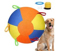 Bsbkoj Jumbo Calming Dog Ball, Tough Inflatable Herding Toy with Anti-Burst Build, Interactive Puppy Play Ball, Tear-Resistant Polymer with Durable Build, Outdoor Exercise for Water Pool