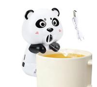 Bsbkoj Mini Cooling Fan - Panda Design Portable Gadget, 3 Speed Air Cooler Device, Size For Desk Use, Material Build, Compact Beverage Cooling Design, Drink Temperature Control Purpose