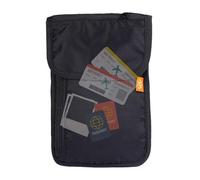 Bsbkoj Passport Bag for Travel, Cervical Travel Document Pouch | Waterproof Anti-Theft Bag for Mobile Phone and Flight Tickets Daily Journeys Men Women Business, Black, Se référer au descriptif, Refer