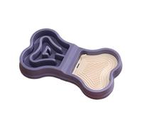 Bsbkoj Puzzle Maker for Dogs, Non-Slippery Puppy Bowl, Slow Down Eating Pet Bowl Non-Slip Puzzle Portable Safe Feeder for Pets Puppy Travel