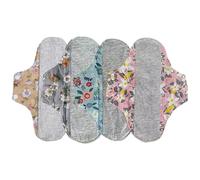 Bsbkoj Reusable menstrual pads, comfortable and leak-proof, reusable women's inserts, for daily use, sleep, travel, work, birth, the