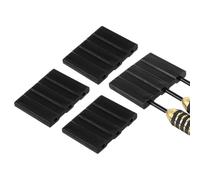 Bsbkoj Soft Tip Dart Storage, 4-Piece Tip Insert Protector, 3.2 x 2.5 cm ABS Holder, Reusable Point Guard, Compact Case Accessory with Tournament Style, Dart Tool for Home Travel