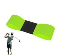 Bsbkoj Swing Band, Elastic Portable Alignment Strap System, Swing Trainer Aid Design, Black Color Stretch Structure, Practice Training Tool, 18.11x8.27x3.46 Inches Sports Use