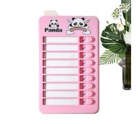 Bsbkoj Visual Schedule for Kids, Daily Planner for Children, Clear Routine Board - for Girls, for Siblings, for Home, Classroom, Home, for Elementary School, for