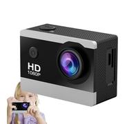 Bsbkoj Waterproof Action Camera, Wide Angle Sports Camera, 1080P Outdoor Video Camera, HD Waterproof Camera, Outdoor Sports Recording, Underwater Camera for Outdoor Sports Driving Recording