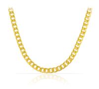 BSBUY Fake Gold Chain Fancy Dress Gangster Thick Gold Chain Necklace, 60 cm Gold Gangster Chain, Hip Hop Costume Accessories Kids Adult Chunky Gold Necklace for 80s Fancy Dress Rapper Hippie