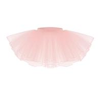 BSBUY Girls Tutu Skirt 4 Layer Tulle Ballet Dance Mini Ballet Skirt Pettiskirt Elastic Waist Tutu Princess Dress Daily Wear Costumes Kids Ballet Tutu Fancy Dress up for Christmas Birthday Party(130)
