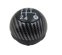 BSBZGKGPBW Car Front Side Mirror Cover Lever Change Gearbox Shifter Plastic for Fiat 500 S 500S 2013-2020 Manual Transmission Handle 5 Speed Rearview Mirror Housing Cover(Carbon Fiber)