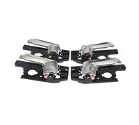 BSBZGKGPBW Car Interior Door Handle for Kia for Sportage 2.0L 2.7L 2005 2006 2007 2008 2009 2010 Inner Interior Inside Door Handles Chrome Front Rear Left Right 4PCS