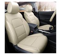 BSBZGKGPBW Car Seat Custom Car Accessories Seat Covers Full Set Artificial Leather For Hyundai For Tucson With Front And Back Row Seat Cover(Beige)