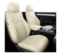 BSBZGKGPBW Car Seat Custom Fit Car Accessories Seat Covers For 5 Seats Full Set Leather Specific For Civic For CRV For Accord For HRV Seat Cover(Beige)