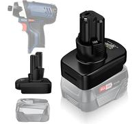 BSC18BS12 Battery Adapter for Bosch PBA 18V to 12V, URUN for Bosch Home and Garden 18V Green Tool Battery to 12V Power Tool