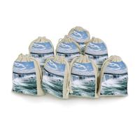 BSCKKDMN 8 Pack Cotton Drawstring Bags, Niagara Falls Linen Gift Bags Storage Bag Reusable Gift Pouches Sachet for Jewelry Party Favors Wrapping DIY Christmas Gifts Candy Bags 4.9x6.7 Inches