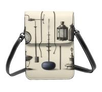 BSCKKDMN Medical Apparatus And Instruments Small Crossbody Bags For Women Cell Phone Purse Pu Leather Wallet Bag With Shoulder Strap
