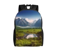 BSCKKDMN Travel Laptop Backpack For Women Men,Waterproof Lightweight Cute Backpack Beautiful Scenery Casual Daypack