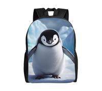 BSCKKDMN Travel Laptop Backpack For Women Men,Waterproof Lightweight Cute Backpack Cute Penguins Baby Taking Casual Daypack
