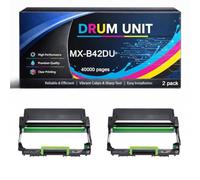 BSD Tech Toner MX-B42DU Drum Unit Compatible for Sharp MXB42DU MXB42T High Yield 40000pages Work with MX-B427W MX-B427PW Printers