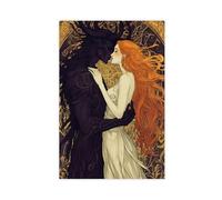 BSDFDFAA Hades And Persephone Art Print, Romantic Greek Mythology Poster Canvas Poster Wall Art Decor Print Picture Paintings for Living Room Bedroom Decoration 08x12inch(20x30cm)