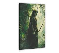 BSDFDFAA Loki Wall Art Print, Norse God of Mischief Canvas Poster Bedroom Decor Landscape Office Room Decor Gift 08x12inch(20x30cm)