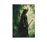 BSDFDFAA Loki Wall Art Print, Norse God of Mischief Canvas Poster Wall Art Decor Print Picture Paintings for Living Room Bedroom Decoration 12x18inch(30x45cm)