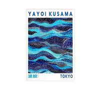 BSDFDFAA Yayoi Kusama Poster, Japanese Art Canvas Poster Wall Art Decor Print Picture Paintings for Living Room Bedroom Decoration 20x30inch(50x75cm)
