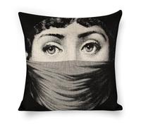 BSDHGF Lina Cavalieri Artificial Linen Throw Pillow Case, Personalized Face Art Decorative Pillowcase,Vintage Art Pillowcase(45X45cm),18"x18",style-30
