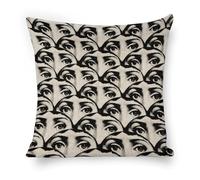 BSDHGF Lina Cavalieri Artificial Linen Throw Pillow Case, Personalized Face Art Decorative Pillowcase,Vintage Art Pillowcase(45X45cm),18"x18",style-25