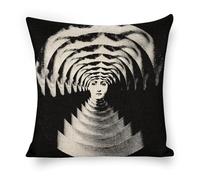 BSDHGF Lina Cavalieri Artificial Linen Throw Pillow Case, Personalized Face Art Decorative Pillowcase,Vintage Art Pillowcase(45X45cm),18"x18",style-13