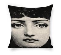 BSDHGF Lina Cavalieri Artificial Linen Throw Pillow Case, Personalized Face Art Decorative Pillowcase,Vintage Art Pillowcase(45X45cm),18"x18",style-25