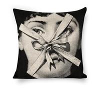 BSDHGF Lina Cavalieri Artificial Linen Throw Pillow Case, Personalized Face Art Decorative Pillowcase,Vintage Art Pillowcase(45X45cm),18"x18",style-21