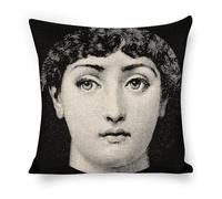 BSDHGF Lina Cavalieri Artificial Linen Throw Pillow Case, Personalized Face Art Decorative Pillowcase,Vintage Art Pillowcase(45X45cm),18"x18",style
