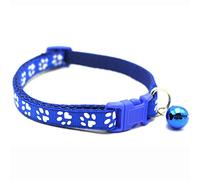 BSDIHRIWEJFHSIE 1Pc Pet Toy Training Called Dinner Small Bell Footprint Ring Cat Toys for Pet Call Pet Products Cat Interactive Treat Toy-1Pc BlueCollar,Russian Federation