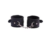 BSDM Bondage Toy Hand Cuff Set Woman Restraints Fur Handcuffs Fetish Adult Games Cosplay Sexules Toys Exotic Erotics Accessories Black One Size