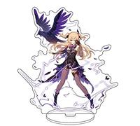 Bsdsl Genshin Impact Characters Acrylic Stand Figure, Colorful and Exquisite Character Design for Game Fans' Collection (Color : Fischl, Size : 15cm)