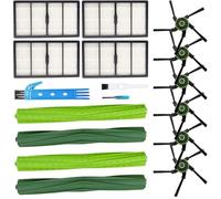 BSDY YQWRFEWYT Replacement Parts Fit for iRobot Roomba s9 (9150) s9 + s9 Plus (9550) Series Wi-Fi Robot Vacuum Cleaner Kits (2 Rubber brushes 4 filters 6 Side brushes)