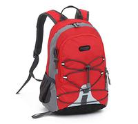 Bseash 10L Small Hiking Backpack for Kids Ages 3-6 Girls Boys Under 4 feet, Mini Waterproof Outdoor Sport Travel Camping Daypack (Red)