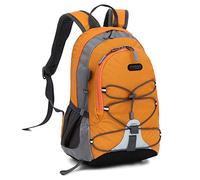Bseash 10L Small Hiking Backpack for Kids Ages 3-6 Girls Boys Under 4 feet, Mini Waterproof Outdoor Sport Travel Camping Daypack (Orange)