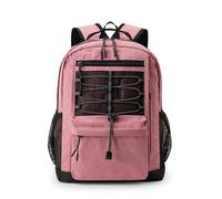 Bseash 10L Small Size Casual Backpack for Kids Girls Boys Ages 3-9, Mini Waterproof Outdoor Sport Travel Hiking Camping Daypack (Light Pink)