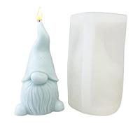 Bseical Christmas Moulds Grinch, 3d Silicone Moulds For Candles Christmas, Resin Moulds Christmas Decorations, Soap Mould Christmas Gonk Candle Molds Santa Gnome Air Dry Clay Diy Xmas Ornament (B)