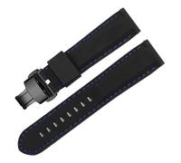 BSEIXIKRB Universal Various Brands Straight Joint Silicone Watch Strap 18/19/20/21/22/23/24mm(Light Pink White,18mm)