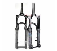 BSFHQS 20/24inch Mountain Bike Suspension Air Fork 1-1/2" Tapered Bike Front Fork Travel 120/140mm 15 * 100mm Thru Axle Manual Lockout(120mm travel,24")