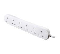 BSG110N 6 Socket 1 Metre Extension Lead