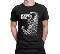 BSGKTP Arnold-Schwarzenegger-Ment-Shirts-for-Summer-Come-with-Me-If-You-Want-to-Lift Black